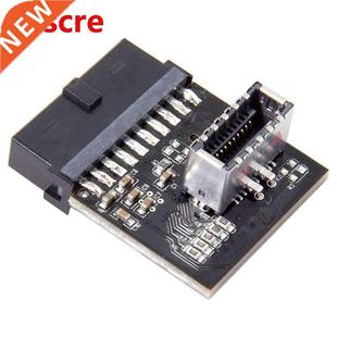 USB 3.1 Front Panel Female to USB 3.0 20-Pin Header Male Ext