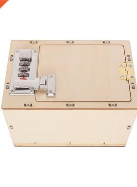 DIY Mechanical Password Box Building Model Science Experime