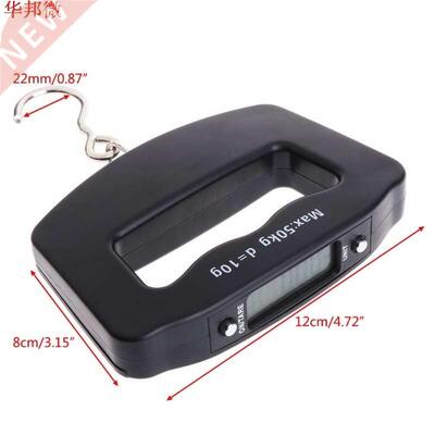 Portable Digital Hand-held Scale 50Kg Baggage Fish Hook Hang