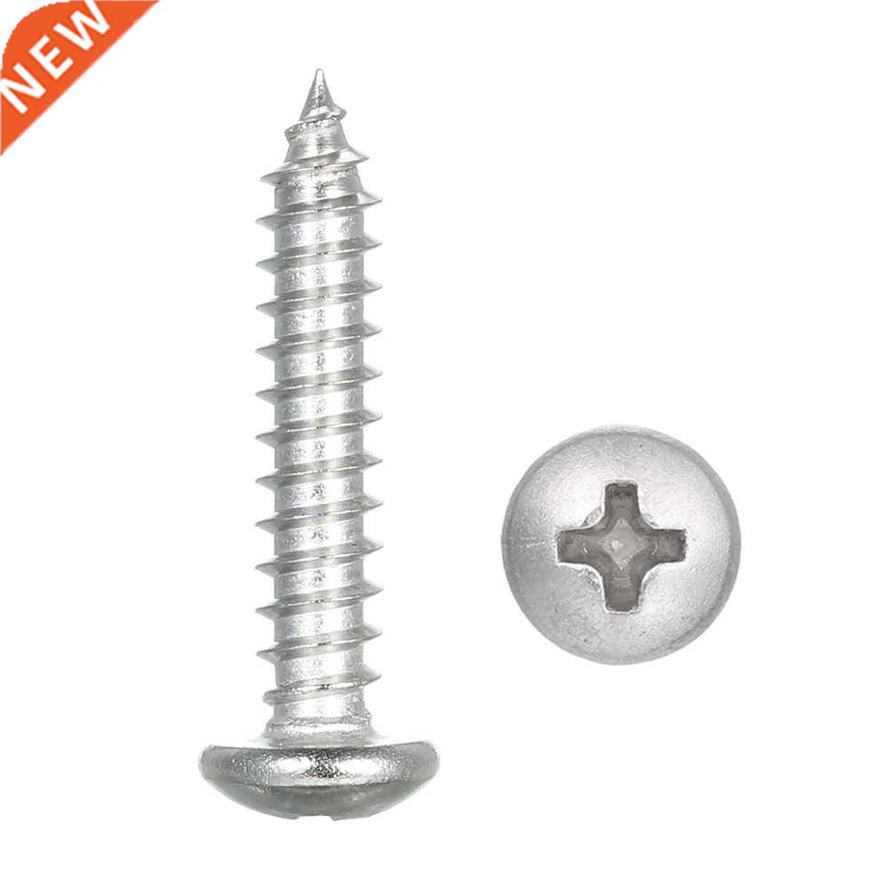 5pcs*Tapping Screw A2 DIN7981 #10 4.8mm*1mm/20/25/0/8/50m