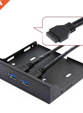 20Pin 2Port USB .0 Hub USB.0 Front Panel Cable Adapter Met