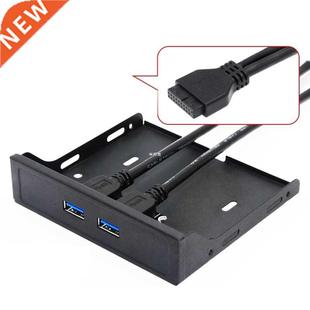 Front Met USB Adapter Cable Panel USB.0 Hub 2Port 20Pin