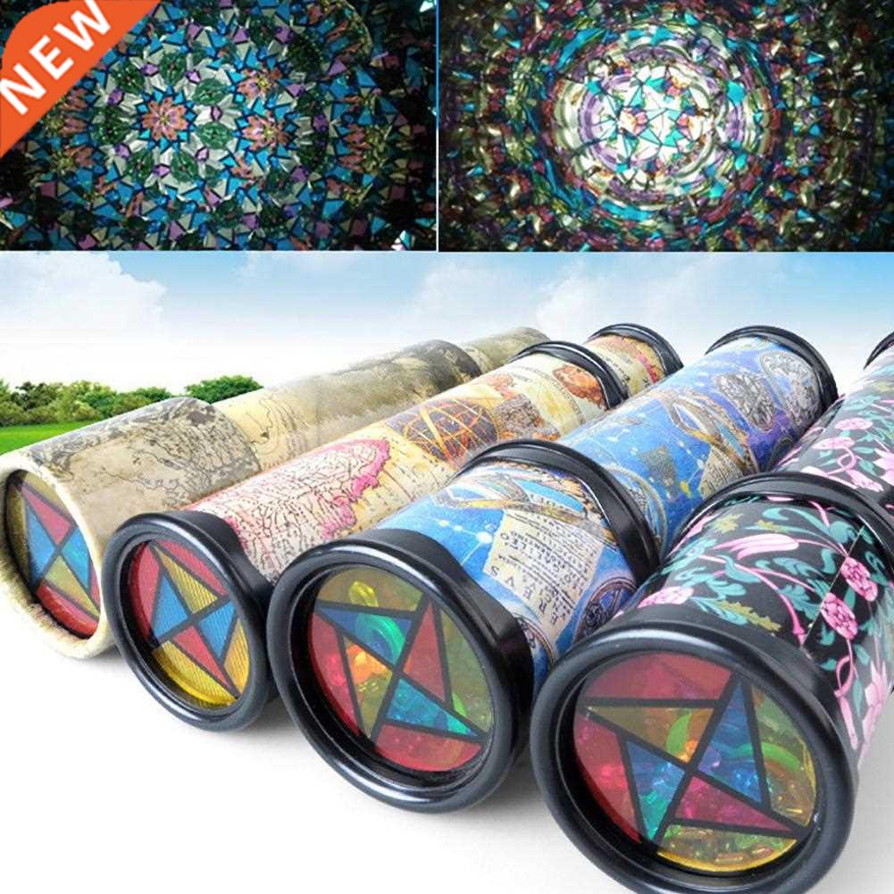 Rotatable Kaleidoscope Kids Children Educational Science To