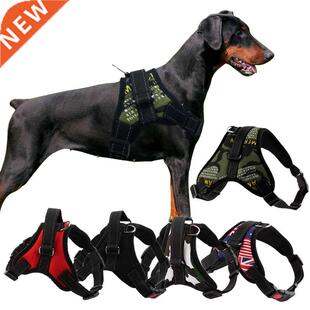 Durable Reflective Pet Dog Harness For Dogs Adjustable Big D
