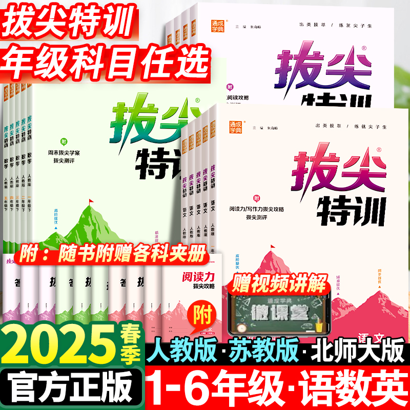 2025新版小学拔尖特训