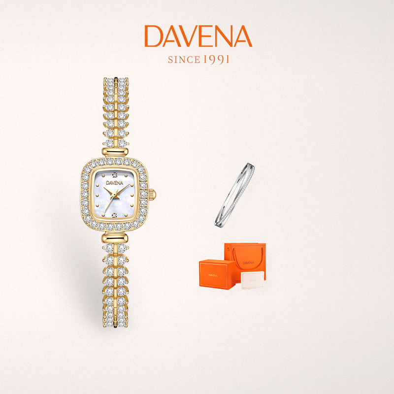DAVENA小金穗手链表女