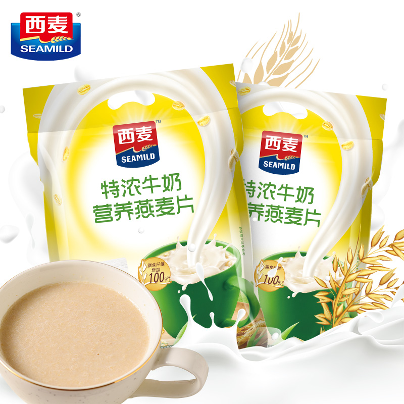 西麦奶香700g袋装甜味阳光早餐