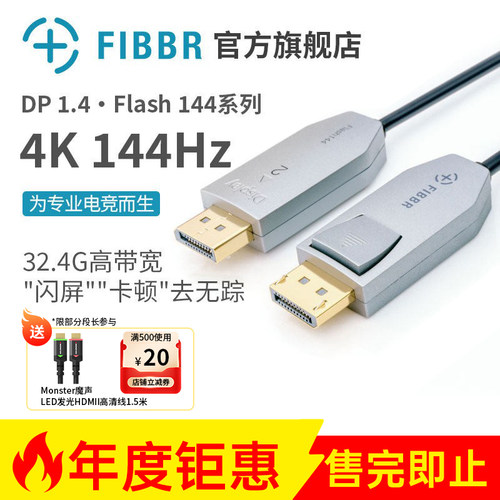 FIBBRDP光纤线4K高刷144hz