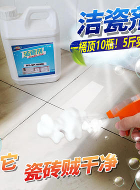 瓷砖清洁剂强力去污家用地板地砖除垢水泥清洗剂洗厕所去污渍神器