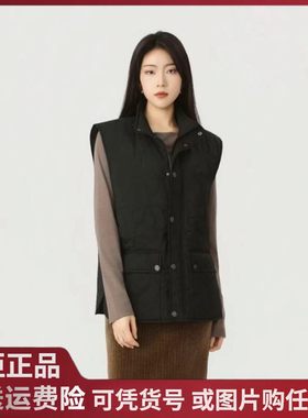2025秋冬新款阿玛施时尚潮流休闲立领百搭新雪丽棉服马夹女540071
