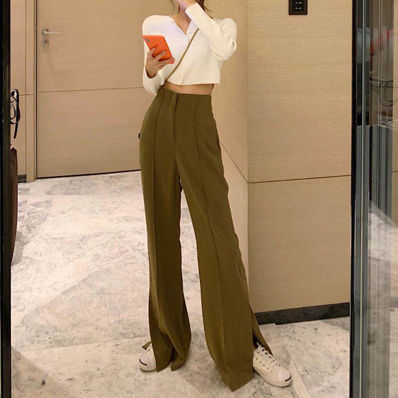 韭菜裤张庭同款喇叭裤大饼女装直播老爹鞋配什么裤子好看女阔腿裤|msdalam kategori Butik wanita / wanita, seluar, seluar santai - dari Buy2taobao.com untuk memberikan perkhidmatan ejen Taobao profesional membeli