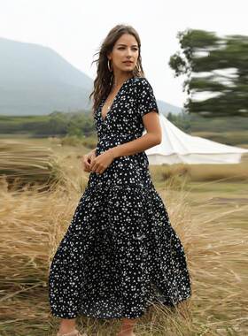 2021 summer dresses women clothes casual big size plus dress