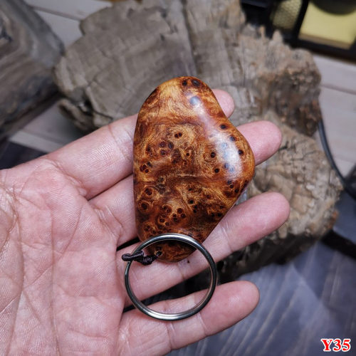 太行崖柏闻香钥匙扣手把件包包挂