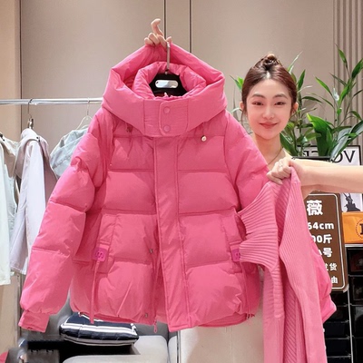 2025冬季新款羽绒棉服女短款加厚保暖韩版时尚小个子面包服外套