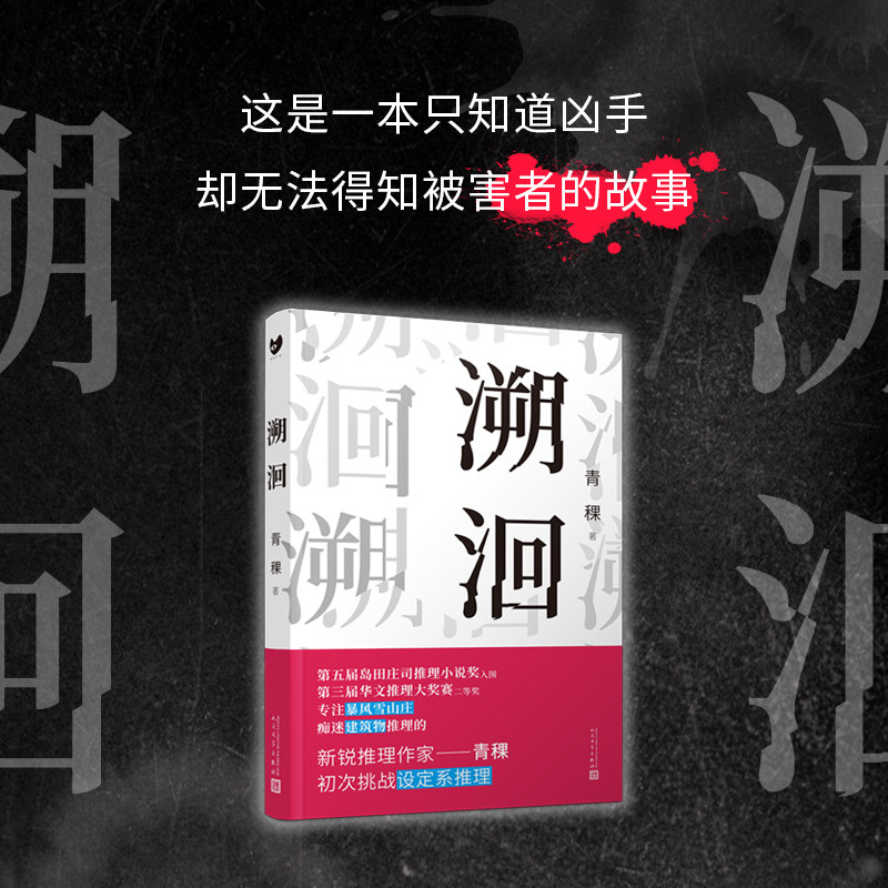 【正版】溯洄 黑猫文库 青稞设定系推理故事暴风雪山庄里的谜案岛田庄司推理小说奖入围作品文学推理小说悬疑惊悚推理故事书