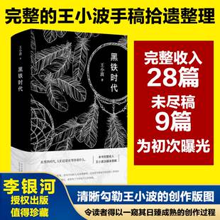 正版 黑铁时代 王小波著 精装版 中篇小说集 王小波文集全集时代三部曲之一 现代当代文学书籍 北京十月文艺出版社 新华书店旗舰店