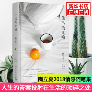 生活的比喻 陶立夏著 生活不在别处就在我们的内心 知性文笔书写隐喻与真实 分开旅行练习一个人新质感随笔