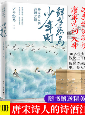 鲜衣怒马少年时 1+2唐宋诗人的诗酒江湖 诗词公号大V少年怒马著 另类解读三十位诗词大神 展现以前没见过的文学江湖 新华正版