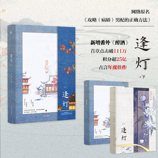 逢灯下册 随书附赠丰富赠品 欠金三两新书 网络原名攻略病娇男配的正确方法 晋江古言组年度佳作 古言情青春文学实体书 磨铁图书