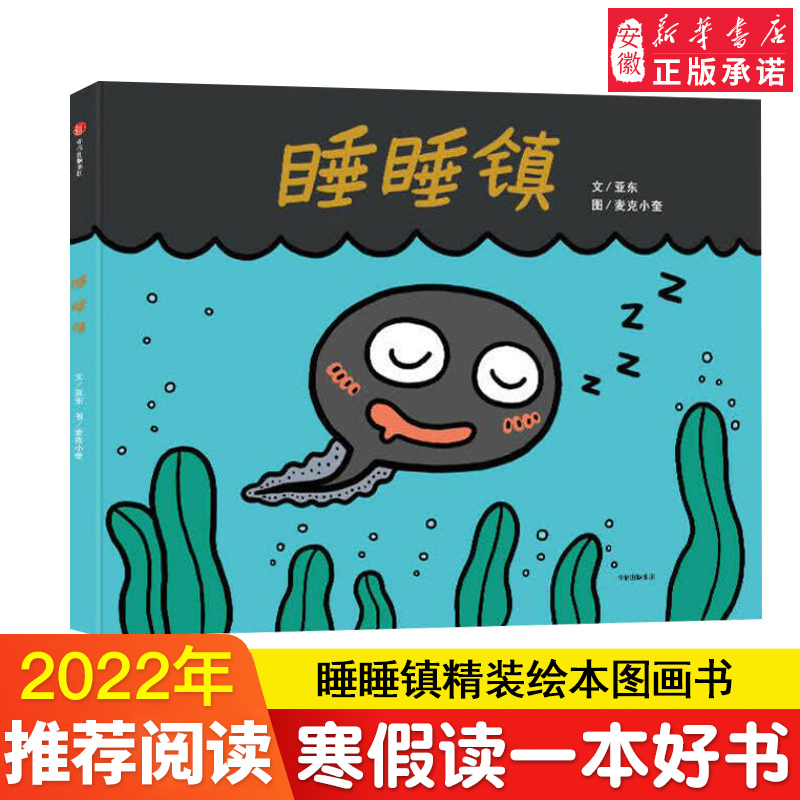 睡睡镇精装绘本图画书适合3岁以上 幼儿园 读物儿童启蒙图书 中信出版正版童书