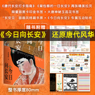 沉浸式 盛唐长安旅行指南 旅行指南新华正版 上下册全2册 重返长安 高瑞梓 一部现代人 今日向长安 深度解析唐代文化生活地理历史