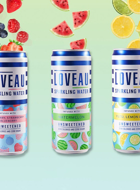 英国进口莱福澳气泡水饮料苏打水330ml 0卡0糖0甜味剂