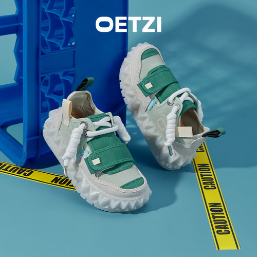 OETZI低帮春季帆布鞋男女同款