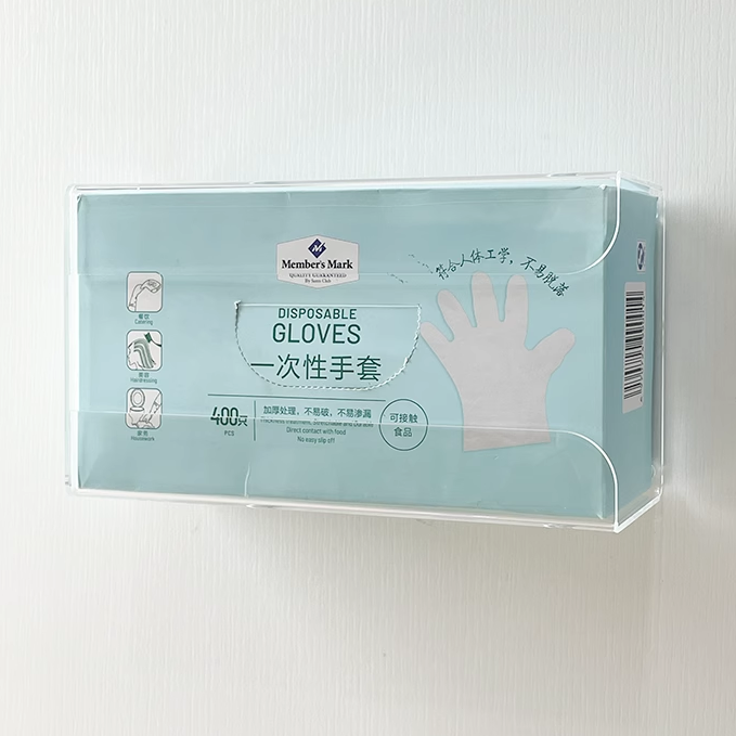 适用于山姆一次性手套收纳盒壁挂