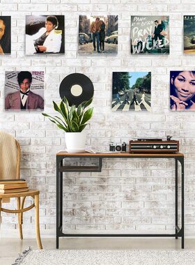 CD墙架黑胶唱片架LP收纳架 ps4游戏光盘整理架蓝光碟亚克力展示架