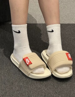 Nike耐克女鞋0新款OFFCOURT ADJUST SLIDE运动鞋拖鞋DV1033-100