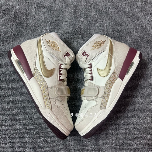 AirJordan Legacy 312魔术贴运动休闲鞋蛇年限定米黄红IB4914-161