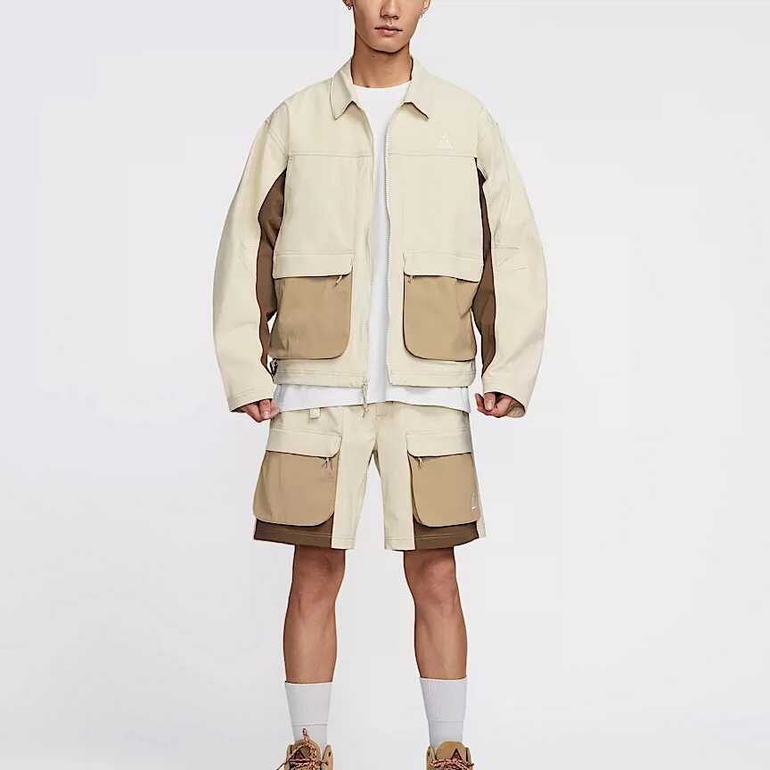 Nike ACG 户外机能拒水防晒口袋工装运动休闲夹克外套HV0599-229图片