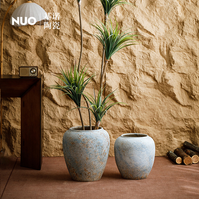 陶瓷落地大花盆大口径30以上透气