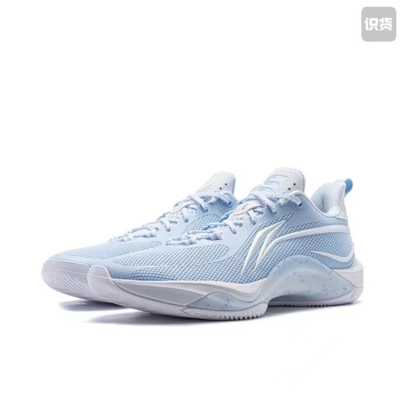 李宁闪凌男新款实战稳定耐磨低帮透气专业回弹篮球鞋 ABPU001-2-3