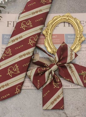 【爱神领带】以神之名｜DKJK原创制服丘比特校供情侣日系领带领结