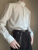 套装 衬衫 黑执事 以神之名｜DK原创男女白色高领立领日系长袖