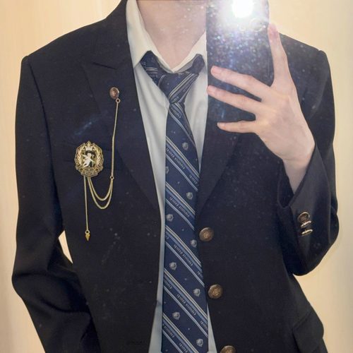 爱神丘比特DK黑西服学院风外套装