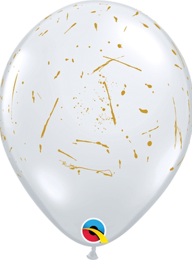 先锋圆形满面印花球 11吋 油墨飞溅 Paint Splatters 50只