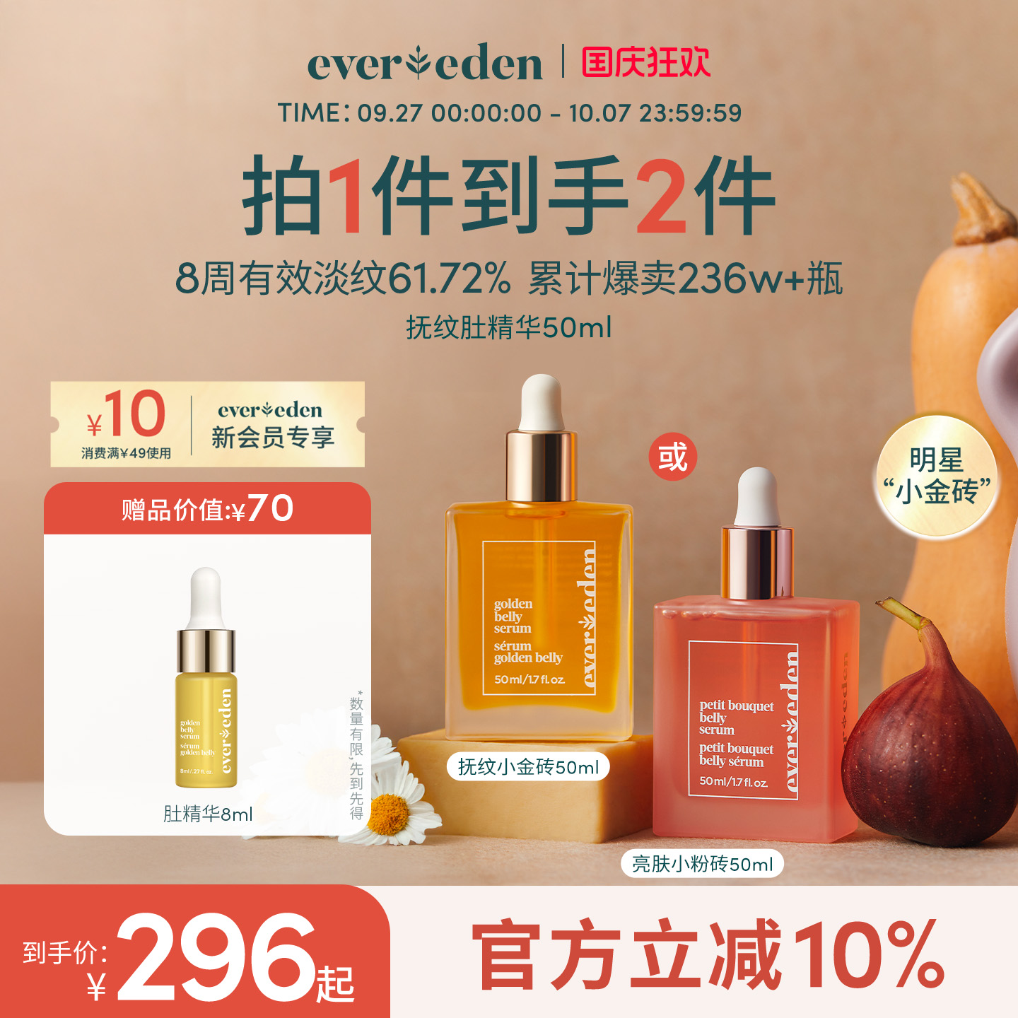 Evereden淡化妊娠纹精华油
