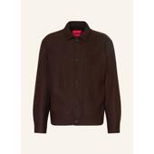 代购 休闲 夹克保暖防风羊毛深色春秋通勤外套爆款 Hugo Boss男士