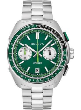 海外代购BULOVA/宝路华男士手表欧美腕表计时码表日期显示
