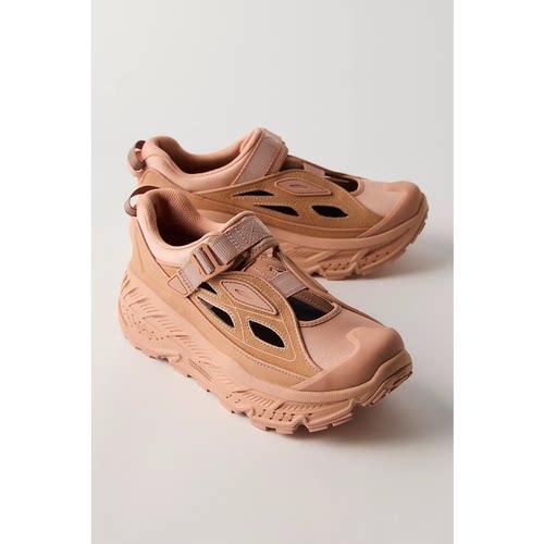 海外代购Hoka OneOne女士运动休闲鞋厚底魔术贴日常穿搭休闲逛街