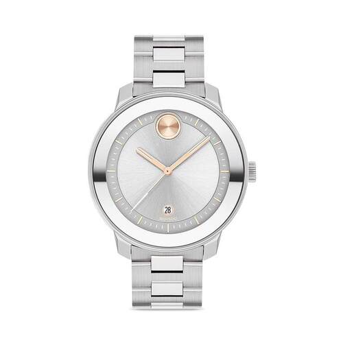 海外代购Movado/摩凡陀女士手表欧美腕表日期显示防水不锈钢