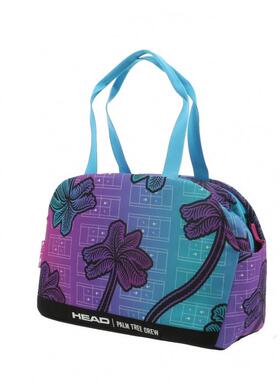 代购HEAD海德网球包单拍收纳多口袋设计分隔储物便携携带紫色