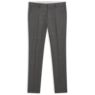 修身 西裤 挺括羊毛细纹商务正式 男裤 简约 代购 爆款 BOSS男士