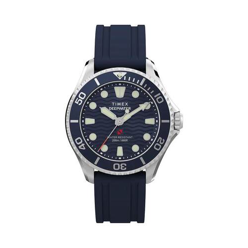 海外代购Timex/天美时男士欧美腕表200米防水夜光指针橡胶表带