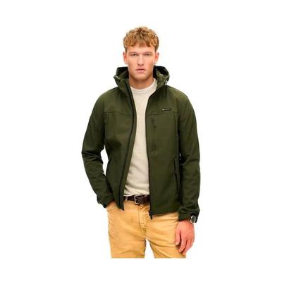 代购Superdry男士夹克保暖透气软壳防风户外徒步外套爆款休闲