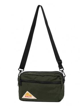 代购Kelty男女单肩包双拉链收纳可拆卸肩带内置隔层防泼水表面