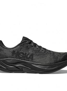 代购Hoka OneOne女士跑步鞋高缓震轻量化透气性缓震跑鞋黑色