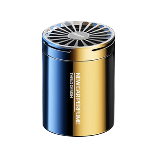 汽车香熏持久车内香味摆件创意个性带香水车载盒子空盒空瓶坐式的